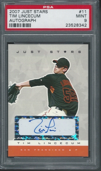 PSA Set Registry Showcase: Tim Lincecum
